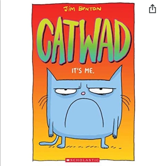 Catwad “It's Me Catwad” Kid’s Paperback Chapter Book NWT - Picture 3 of 4